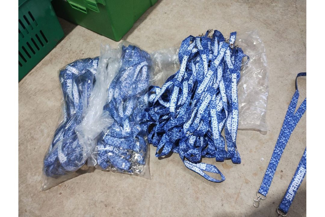 SUPERWINCH- BLUE PATTERN BRANDED LANYARD - NEW - APPROX 250 - Image 2 of 7