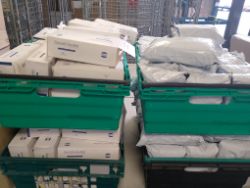 JOBLOT OVER 5000 UNITS PPE SAFETY EQUIPTMENT FACE SHIELD GOGGLES VISOR MASKS WIPES