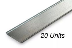 20 X SINIAT FIXING CHANNEL MFIX 2400MM X 99MM X 0.9MM