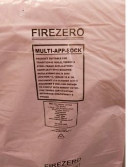 PARTY WALL CAVITY BARRIER MDL 91-100MM FIREZERO SERIES 3300 300MM PACK OF 6X JOBLOT OF 5 BAGS