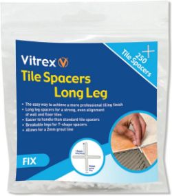 640 PIECES OF (X) LONG LEG SPACER 4MM X 100