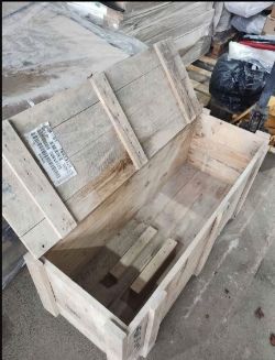 1X WOODEN SHIPPING CRATE