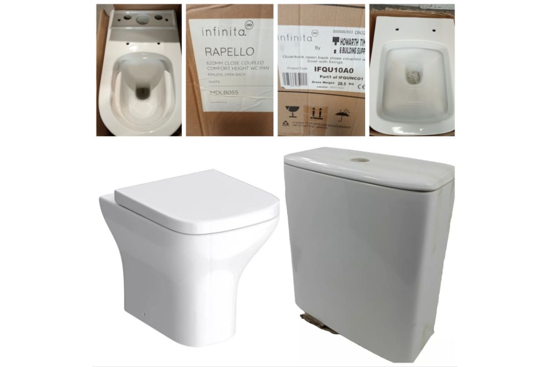 JOBLOT OF 30+ TOILETS, CISTERNS & PANS – ROCA, VITRA, ROPER RHODES, ARMITAGE SHANKS - Image 3 of 7