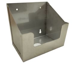 JOBLOT X5 DOLPHIN BRACKET HOLDER FOR SOAP TANK 2.5L SILVER BCZ186