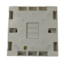 JOBLOT OF 230X BACK BOX 1 ELECTRIC GANG SURFACE PATTRESS 16MM PLATE TLA806