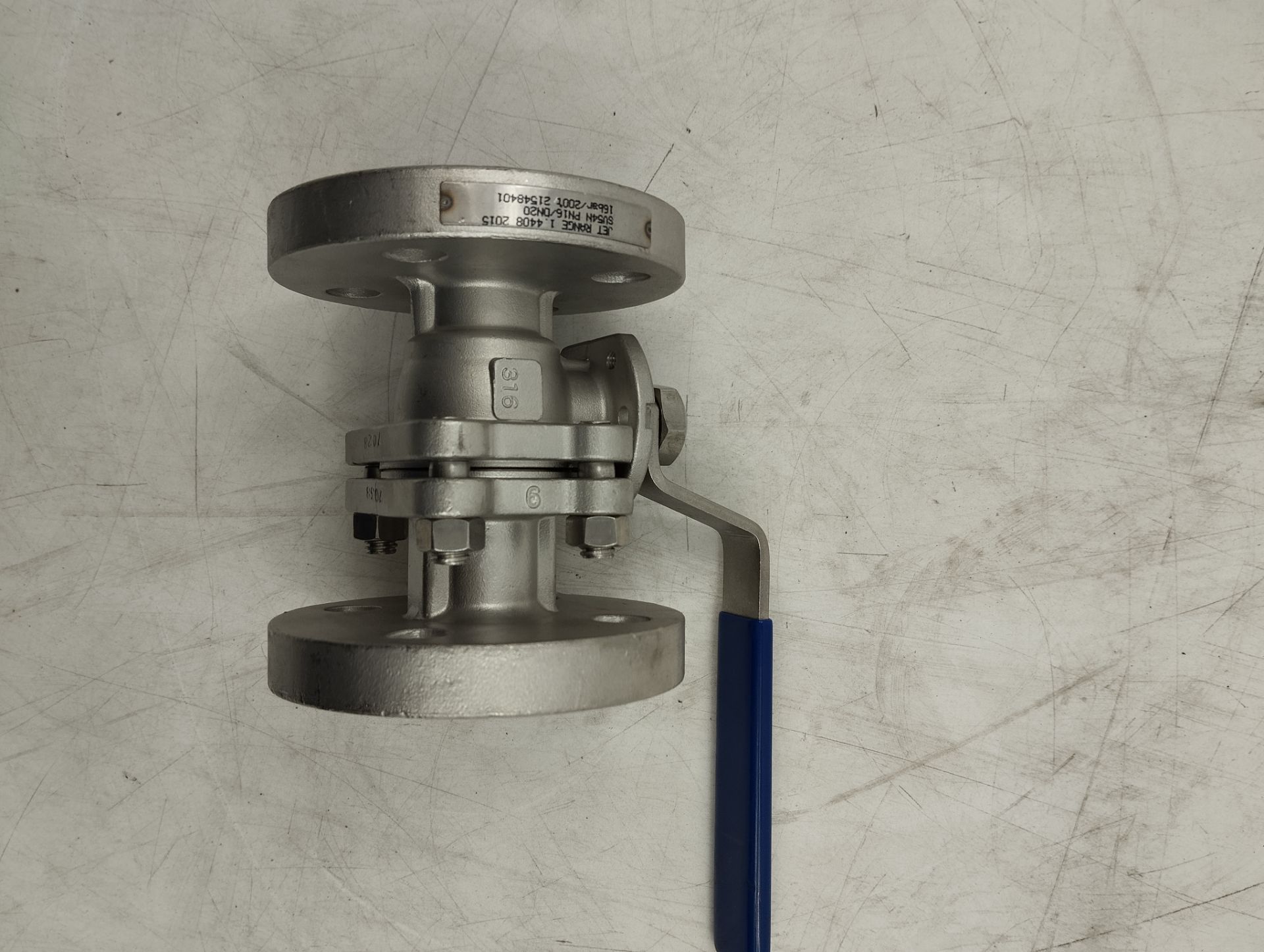 JET BALL VALVE JOBLOT X 10 UNITS SV52N 20MM STAINLESS STEEL LEVER ACTION (ASME150) - Image 3 of 6