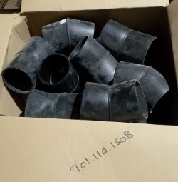 JOBLOT OF 16X TERRAIN FUZE HDPE 110MM 30° BENDS BLACK 901.110.150B