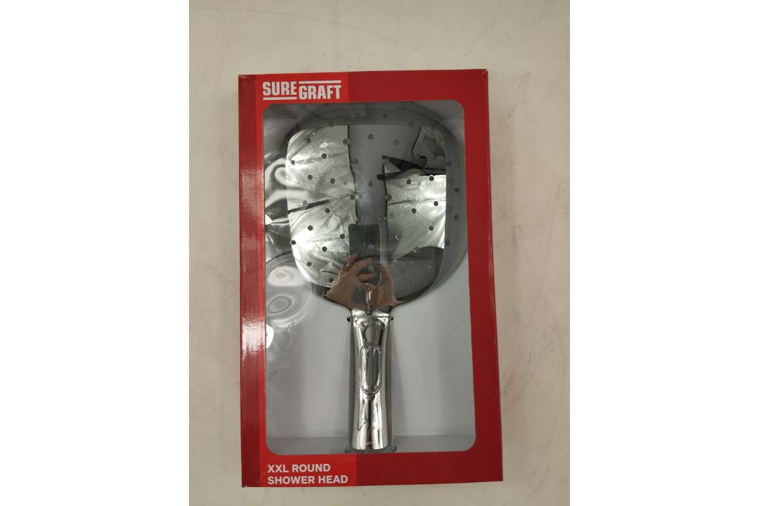 BOX OF 12 EXTRA LARGE ROUND SHOWER HEADS SUREGRAFT - Image 1 of 8