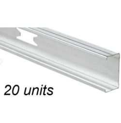 20 X SINIAT GTEC C STUD 0.5MM X 90MM X 4800MM CS90RX4800