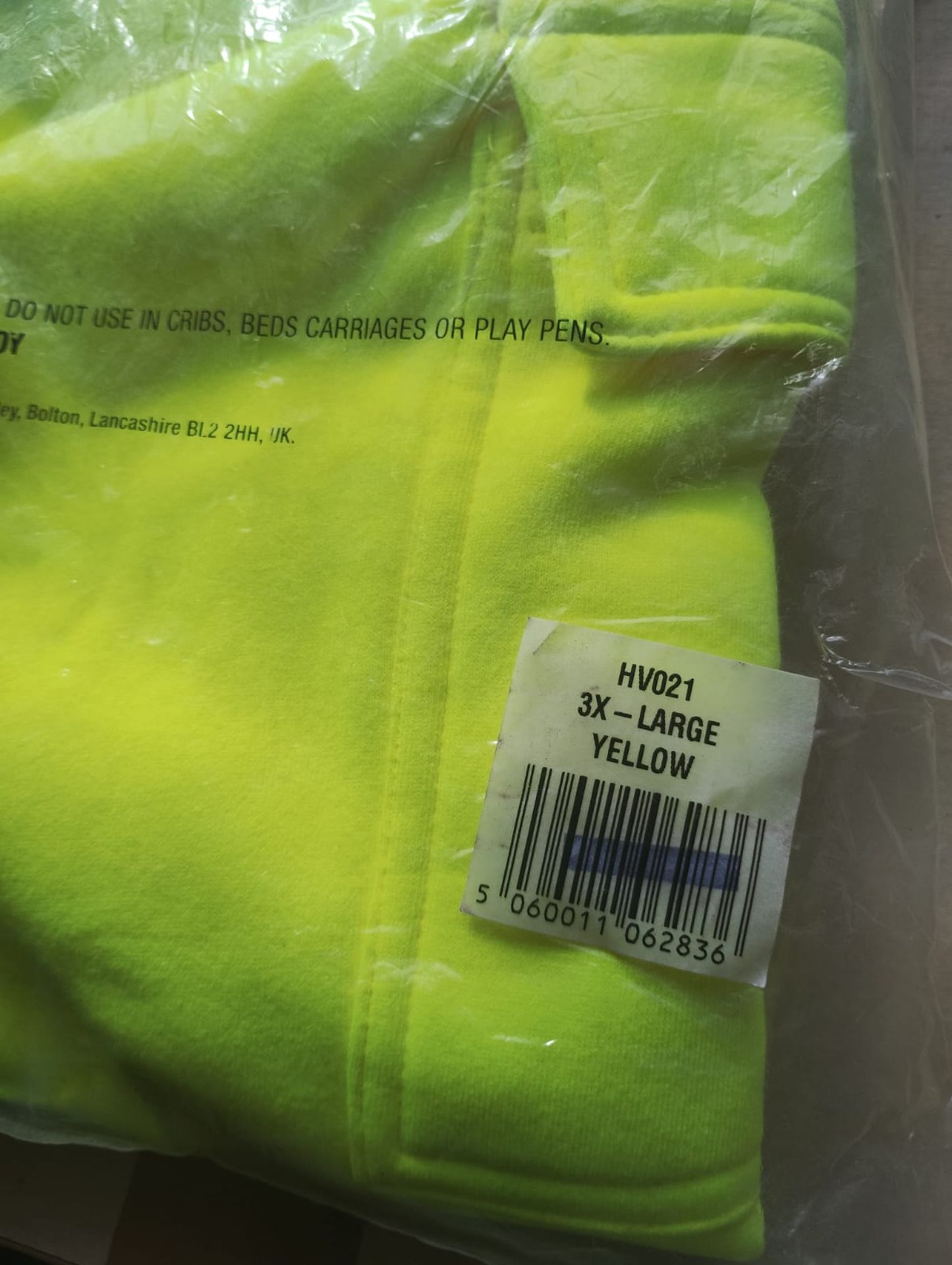 STANDSAFE - MENS HI-VIS YELLOW JOGGERS - 3XL - NEW WITH TAGS - HV021 - Image 5 of 6