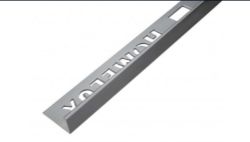 452 PIECES OF 8MM METAL STRAIGHT EDGE GUN METAL GREY 1.83M