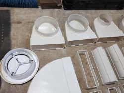 DOMUS - PVC AIR VENTILATION FITTINGS AND VALVES - EVERYTHING YOU SEE - ALL NEW