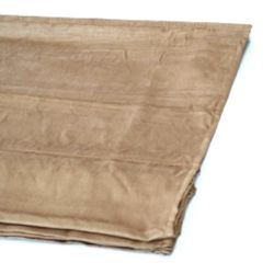 76X BUFF SUEDE ROMAN BLINDS - BEIGE FAWN - (WIDTH) 90X (DROP) 180CM