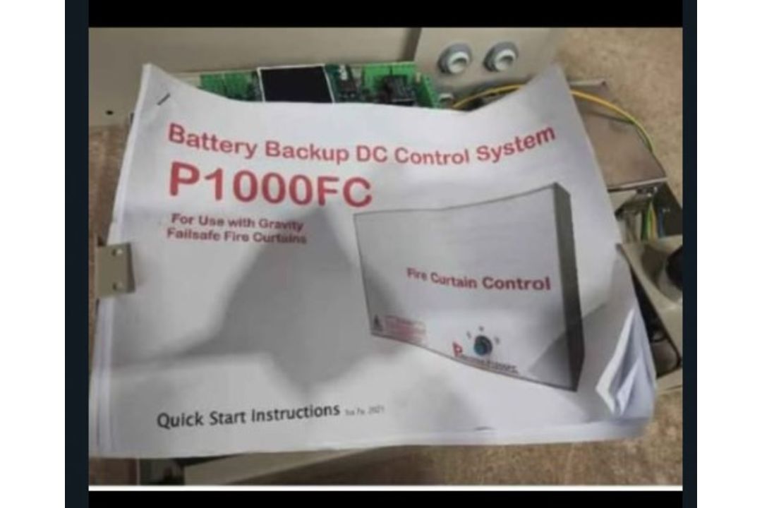 BATTERY BACKUP DC CONTROL SYSTEM P1000FC USE WITH GRAVITY FAILSAFE FIRE CURTAINS - Image 4 of 5