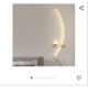 MODERN LED GOLD WALL SCONCES, LEFT& RIGHT SET -2PSC - JOBLOT OF 3 SETS - Image 2 of 3
