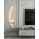 MODERN LED GOLD WALL SCONCES, LEFT& RIGHT SET -2PSC - JOBLOT OF 3 SETS - Image 3 of 3