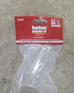 JOBLOT OF 100- HOTUN SF HIFLO DRY TRAP TUNDISH SHIELD FOR USE WITH HOTUN SPEEDFIT HSSF