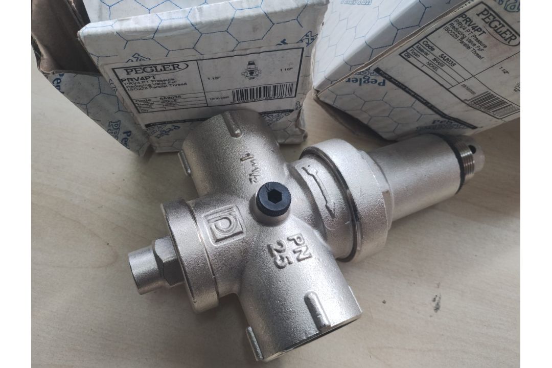 PEGLER - PRV4PT PRESSURE REDUCING VALVE FXF ISO228 - BRASS - 1½" - JOBLOT OF 2 BOXED NEW ! - Image 5 of 5