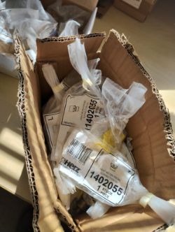 JOBLOT OF 43 - HERZ HEAT METER PROBE CONNECTION NU - 1402055 - 1PSC - NEW IN ORIGINAL PACKAGING