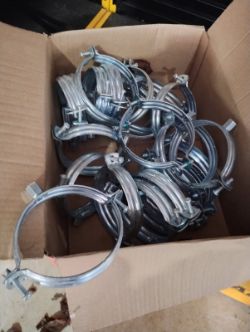 FLAMCO BSK 110MM ANCHOR/GUIDE BRACKETS - JOBLOT OF 20 - NEW