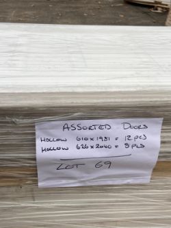 20 INTERNAL DOORS - SEE DESCRIPTION FOR BREAKDOWN