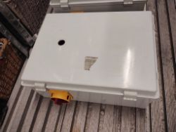 HEATING WIRE ELECTRIC BOX JBK5-500 TRANSFORMER - AC220V - NEW, UNFINISHED, NO BOX