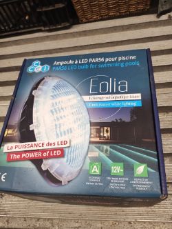 EOLIA PAR56 BULB 36W COOL WHITE 4400LM PU9 WEM40 UNDERWATER WHITE LIGHTING - NEW BOXED