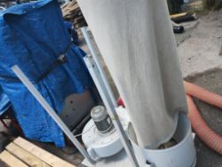 ALFARIMINI ALPHA 1 - HEAVY DUTY DUST EXTRACTOR - ON PORTABLE TROLLEY - USED