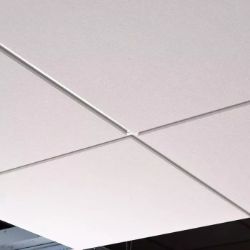 CEILING TILES WHITE SQUARE 600 X 600 X 20MM | JOBLOT OF 84 TILES ARMSTRONG OPTIMA M4G/16 - B8