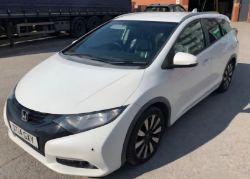 2014 HONDA CIVIC 1.6 I-DTEC SR ESTATE – £20 ROAD TAX – LONG MOT