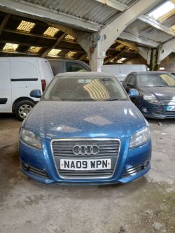 2009 AUDI A3 SE 138 TDI – 2.0L DIESEL – MANUAL – HATCHBACK >>--NO VAT ON HAMMER--<<