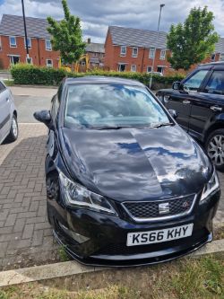2017 SEAT IBIZA FR TECHNOLOGY TSI – 1.2 PETROL – MANUAL – 46K MILES >>--NO VAT ON HAMMER--<<