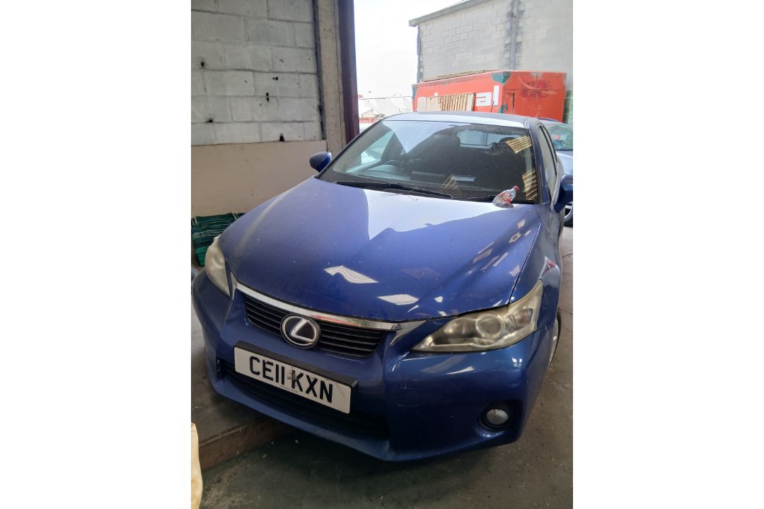 2011 LEXUS CT 200H SE-I CVT HYBRID ELECTRIC 1 PREVIOUS KEEPER - NO VAT ON HAMMER - Image 1 of 16