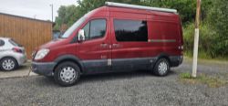 2007/57 MERCEDES SPRINTER 211 CDI MWB CAMPERVAN – AUTOMATIC >>--NO VAT ON HAMMER--<<
