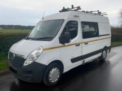 **(ONLY 61K MILEAGE)** 2019 VAUXHALL MOVANO 2.3 CDTI MWB H2 WELFARE VAN