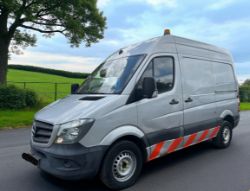 **(ONLY 76K MILEAGE)** 2018 MERCEDES-BENZ SPRINTER 313 CDI SWB HIGH ROOF WORKSHOP COMPRESSOR VAN