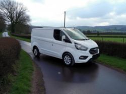 2019 FORD TRANSIT CUSTOM 280 LIMITED TDCI 130 BHP L1H1 SWB>>--NO VAT ON HAMMER--<<