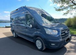 **(ONLY 70K MILEAGE)** 2021 FORD TRANSIT LEADER T350 L3H3 HIGH ROOF – 2.0 ECOBLUE 130BHP