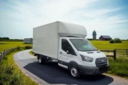 **(ONLY 108K MILEAGE)** 2020 FORD TRANSIT 350 LEADER L4H1 LUTON VAN WITH TAIL LIFT