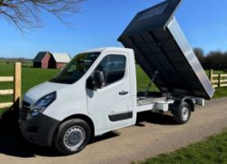 **(ONLY 22K MILEAGE)** 2021/71 VAUXHALL MOVANO 2.3 CDTI 133 BHP L2H1 TIPPER