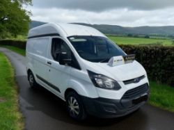 **(ONLY 117K MILEAGE)** 2015 (65 REG) FORD TRANSIT CUSTOM 270 ECO-TECH TDCI L1H1 SWB
