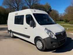 *(ONLY 90K MILEAGE)* 2018 VAUXHALL MOVANO 2.3 CDTI H2 VAN >--NO VAT ON HAMMER--<