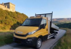 **(ONLY 89K MILEAGE)** 2017 IVECO DAILY 50C15 TRW LWB SINGLE CAB TIPPER >>--NO VAT ON HAMMER--<<