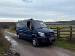 2017 (17 PLATE) MERCEDES-BENZ SPRINTER 316 CDI 4X4 MWB – 160BHP