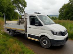 **(ONLY 101K MILEAGE)** 2018 (68) MAN TGE 140PS RWD DROPSIDE TRUCK – EURO 6 – ULEZ COMPLIANT