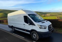**(ONLY 104K MILEAGE)** 2021 FORD TRANSIT LWB JUMBO L4