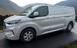 **(ONLY 33K MILEAGE)** 2024 FORD TRANSIT CUSTOM 2.0 TDCI 136 BHP L2H1 LWB LIMITED