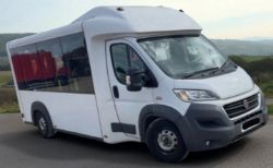 **(ONLY 76K MILEAGE)** 2016 FIAT DUCATO MELLOR COACH BUILT BUS 3.0L SEMI-AUTOMATIC