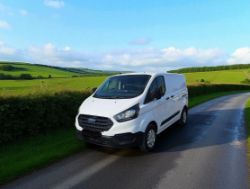 **(ONLY 73K MILEAGE)** 2021 FORD TRANSIT CUSTOM 300 LEADER TDCI 130BHP