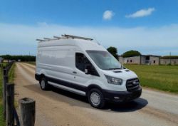 **(ONLY 93K MILEAGE)** 2020 FORD TRANSIT 350 LEADER 130BHP L3H2 LWB >>--NO VAT ON HAMMER--<<